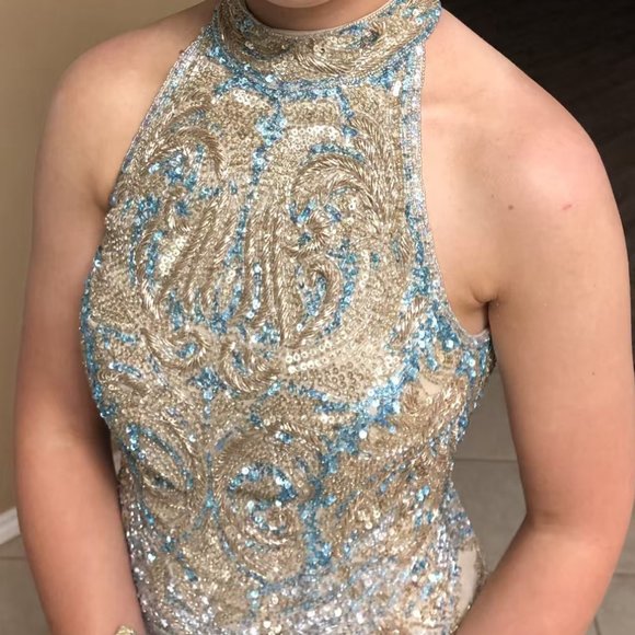 Prom dress and matching ballerina shoes. - Picture 5 of 10